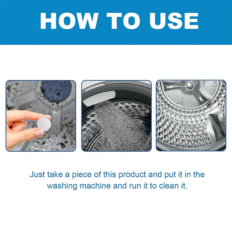 Easy monthly washing machine maintenance