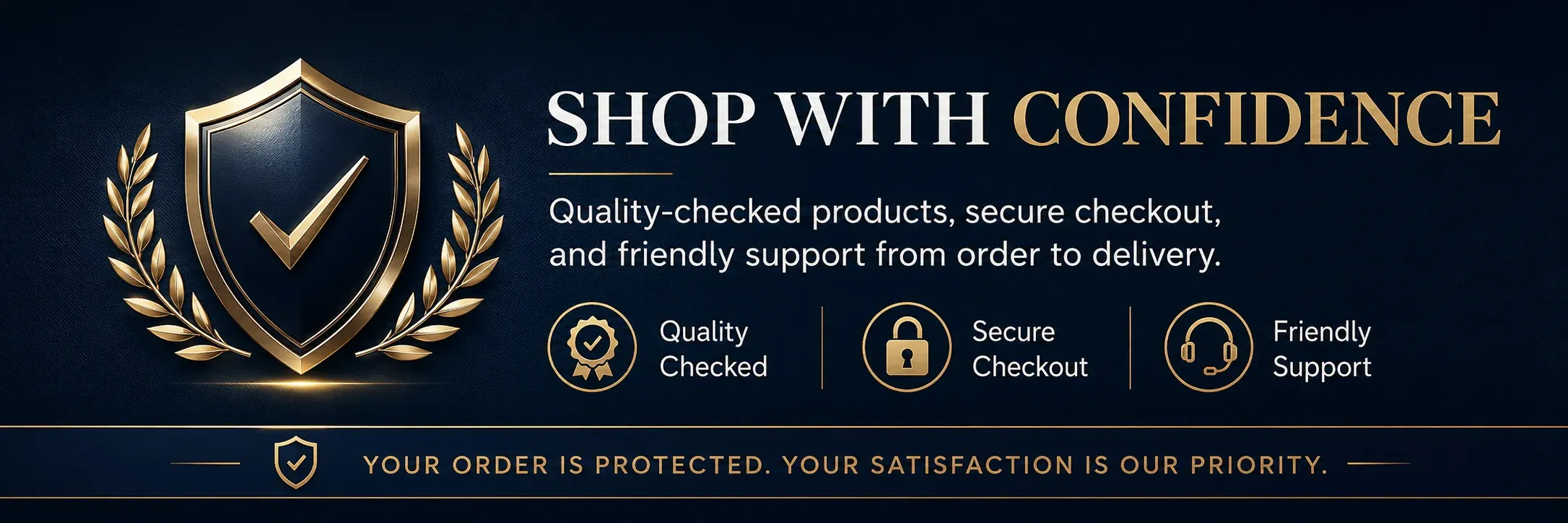 Shop with Confidence